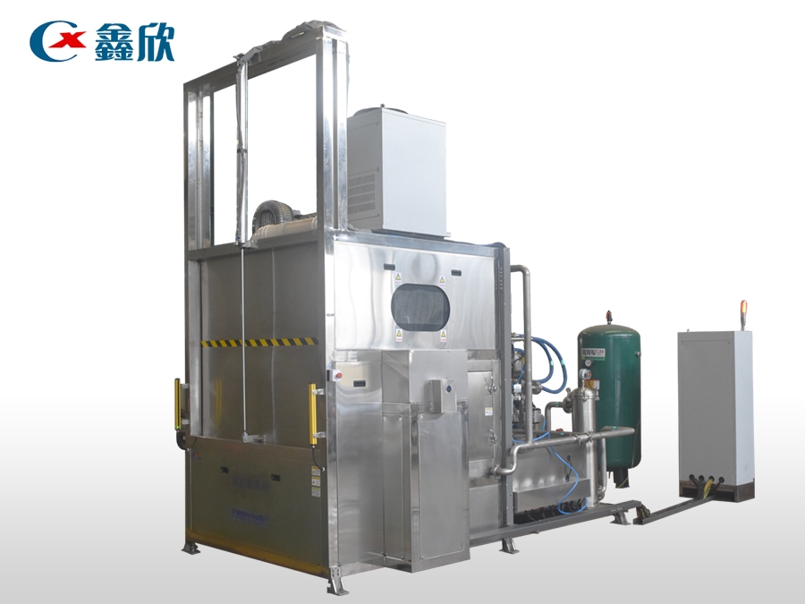 Rotating+probing shell cleaning and drying machine