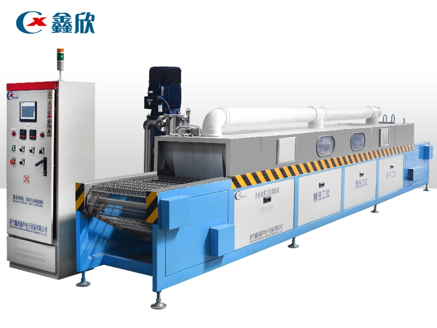 鐵路配件清洗烘干線