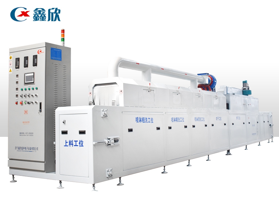 汽車進排氣系統清洗烘干線