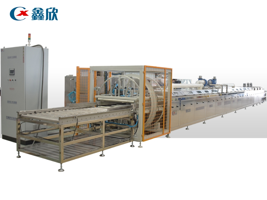 汽車底盤通過式噴淋清洗線+翻轉(zhuǎn)機(jī)構(gòu)