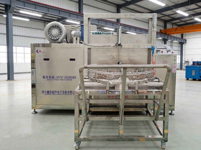 清洗螺栓螺母旋轉高壓噴淋清洗機